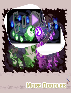 Game google doodle populer halloween